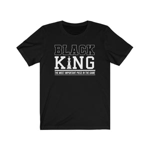 Open image in slideshow, Black King: Kings&#39; Jersey Short Sleeve Tee

