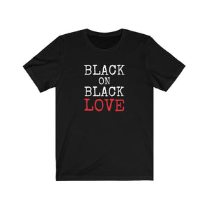 Open image in slideshow, Black On Black Love: Kings&#39; Jersey Short Sleeve Tee
